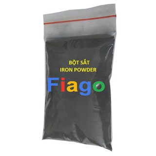 Bột sắt tinh khiết - Màu xám - Túi zip 100 gram