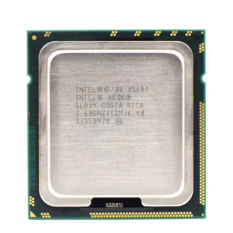 INTEL Lõi tứ 12MB Xeon X5687 3.6GHz 6.4GT/s LGA1366 SLBVY CPU | BigBuy360 - bigbuy360.vn