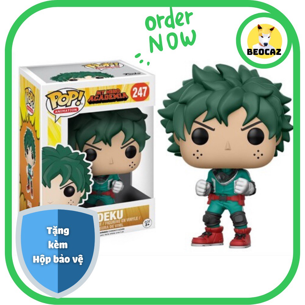 Funko Pop My Hero Academia Học Viện Anh Hùng mô hình Anime Deku All Might Đồ chơi Beocaz quà tặng trang trí sưu tầm
