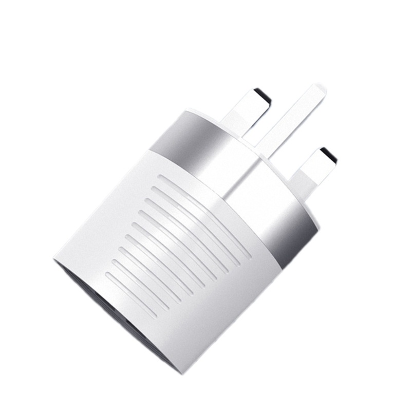 Cốc Sạc Nhanh Hai Cổng USB 2.4A Bằng ABS + PC Kiểu Châu Âu