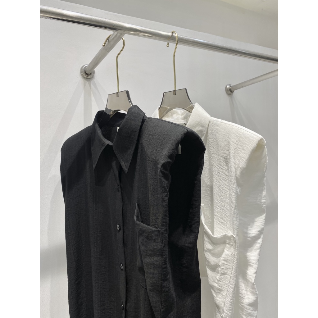 Áo không tay độn vai KHÂU BY CQ Flame