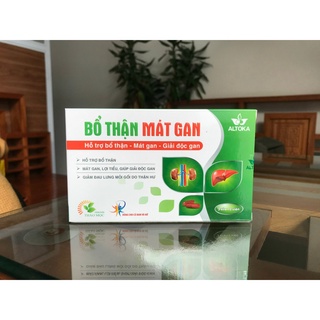 Bổ thận - mát gan - giảm đau lưng mỏi gối do thận hư, thanh nhiệt, giải độc, mát gan - altoka