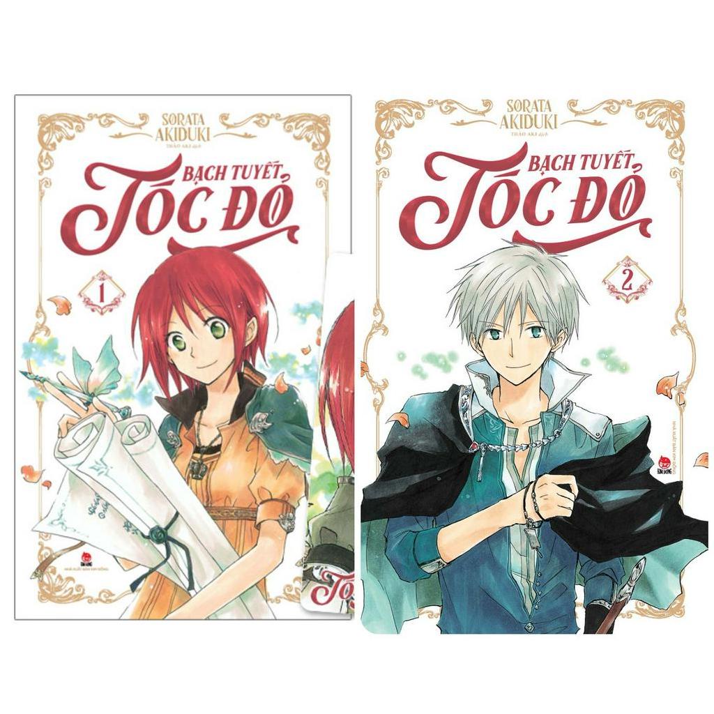 Truyện Bạch Tuyết Tóc Đỏ Combo tập 1-4  - Tntmanga