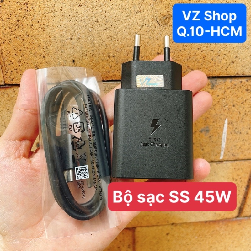 Chính hãng-Bộ sạc cáp Samsung cho Galaxy S22 Ultra  BH 6 tháng