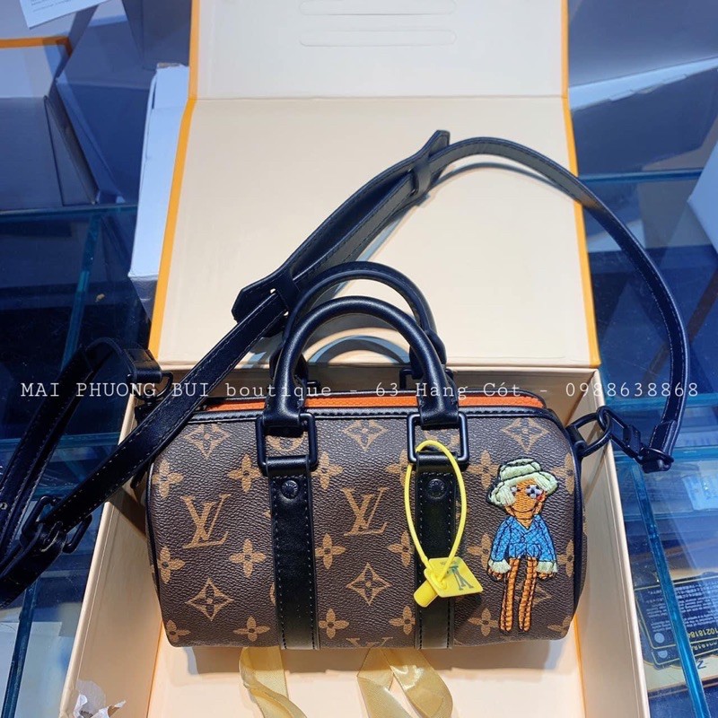 Túi trống lv keepall bù nhìn 2021