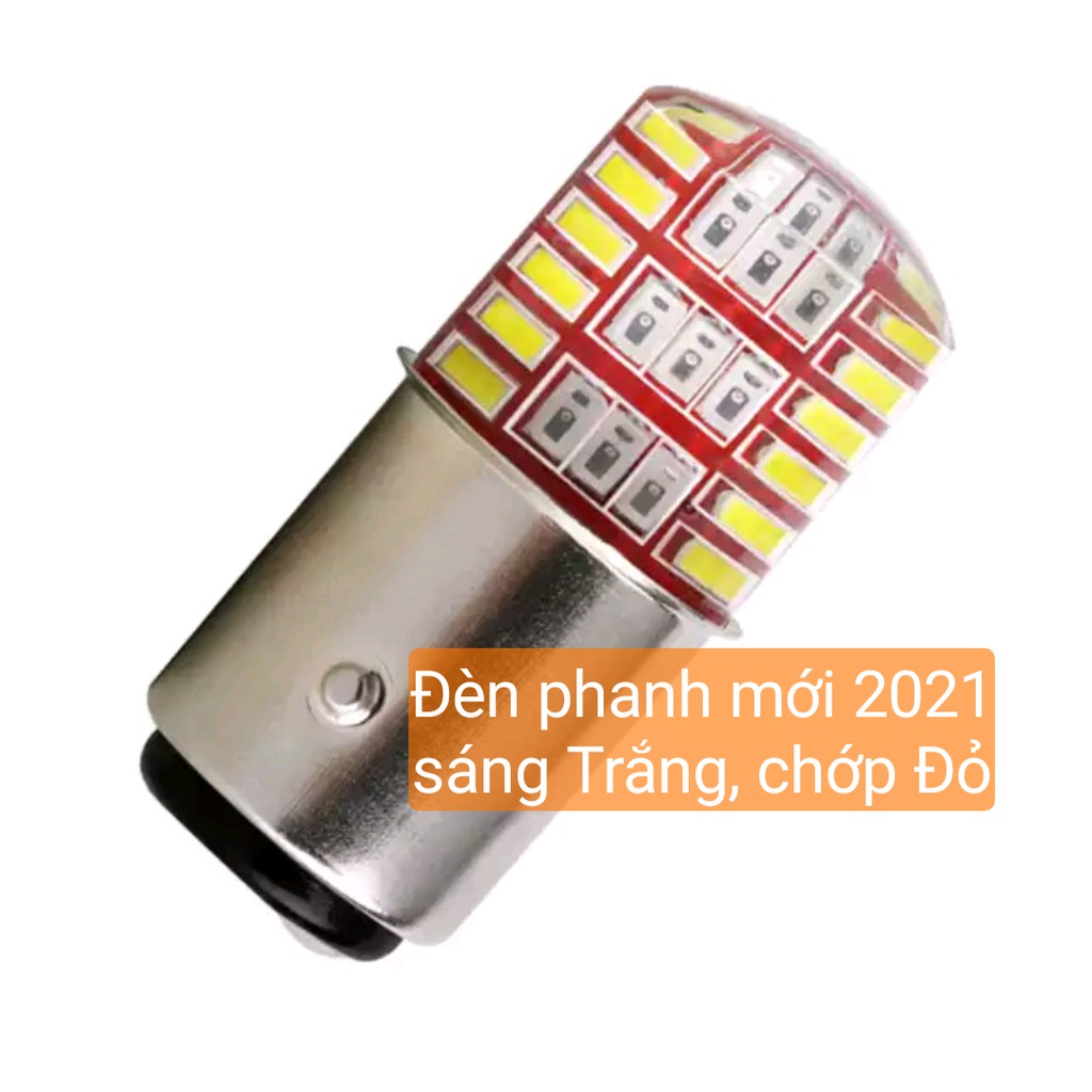 Bóng đèn phanh 42 led sáng Trắng chớp Đỏ