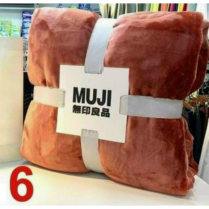 Chăn hè lông tuyết MuJi xuất Nhật mềm mịn nhẹ