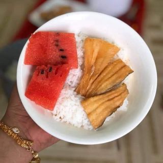 Khô dứa bàn tay ( khô bao lạt) 500gr