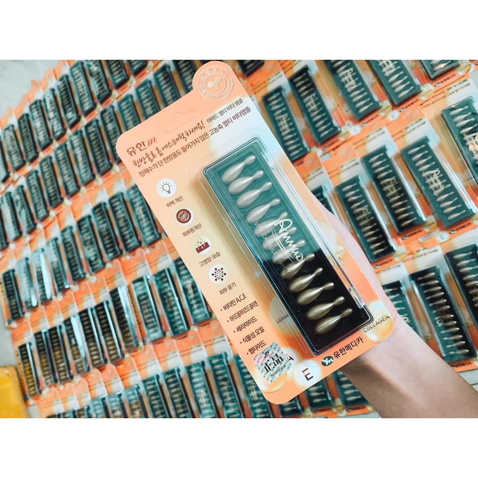 Viên tinh chất dưỡng vitamin, collagen tổng hợp AMMAS