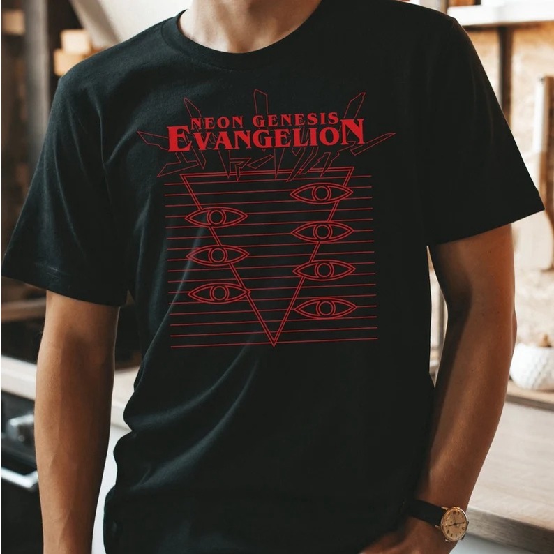 Áo phông NERV - Neon Genesis Evangelion  độc đẹp giá rẻ mẫu HOT bán chạy