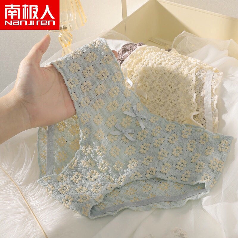 Quần lót ren thêu hoa xinh sexy quyến rũ phong cách HQ 022