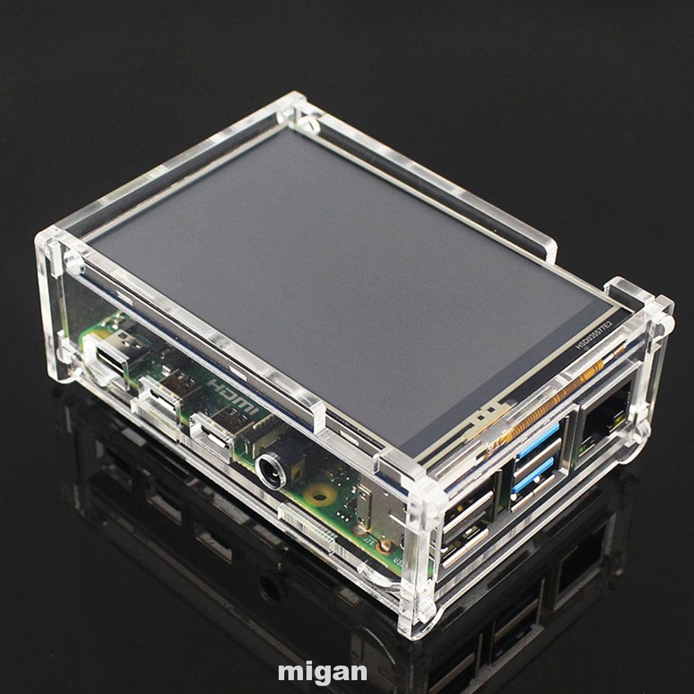 Màn Hình Cảm Ứng Lcd Đa Năng Kèm Vỏ Bọc Cho Raspberry Pi 4b | BigBuy360 - bigbuy360.vn