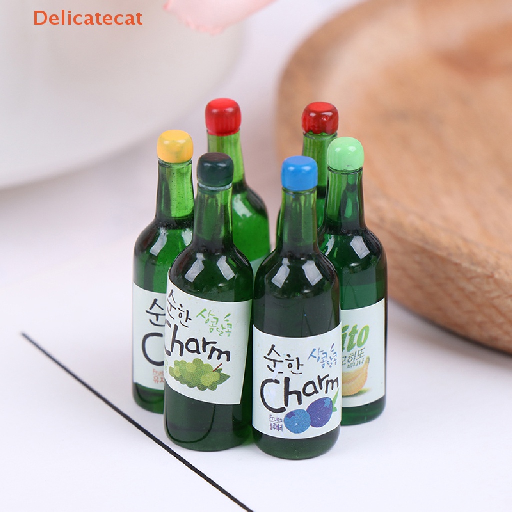 5 Chai Nước Ép Trái Cây Đồ Chơi Búp Bê Cỡ 1 / 12