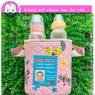 Bình ủ đôi giữ nhiệt bình sữa cổ hẹp cho bé