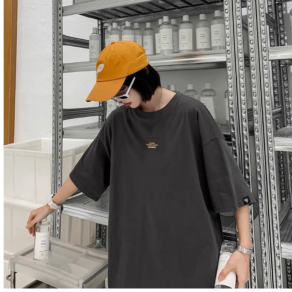 Áo thun phông logo tay Full size KL Unisex tay lỡ form rộng LOS ANGELES Unisex
