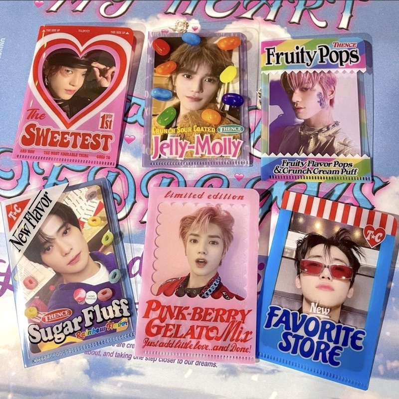 Bìa Đựng Ảnh THENCE - Photocard Holder L-Holder Thẻ Bo Góc