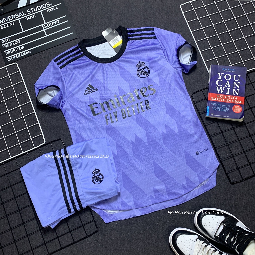 QUẦN ÁO ĐÁ BANH Real madrid MẪU MỚI NHẤT 2023 HÀNG XỊN