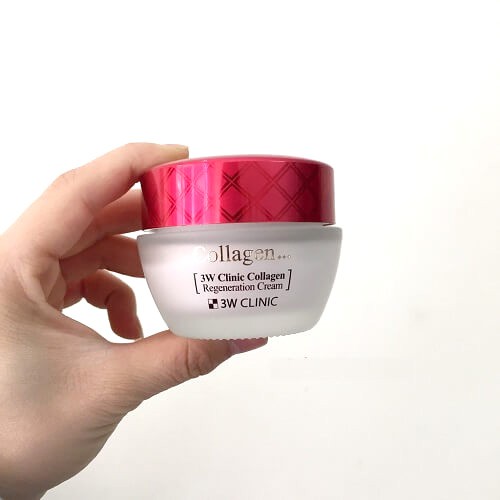 Kem dưỡng trắng da chống lão hóa 3W Clinic Collagen Regeneration Cream 60ml - Hàn Quốc Chính Hãng