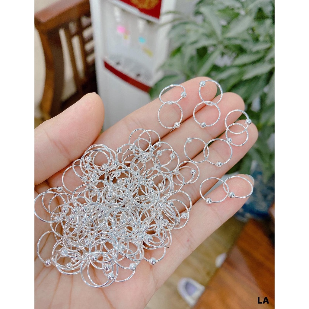 1 CHIẾC KHUYÊN TRÒN 1 BI 3 BI BẠC CHUẨN BẠC TA, BẠC NGUYỄN KHÁNG