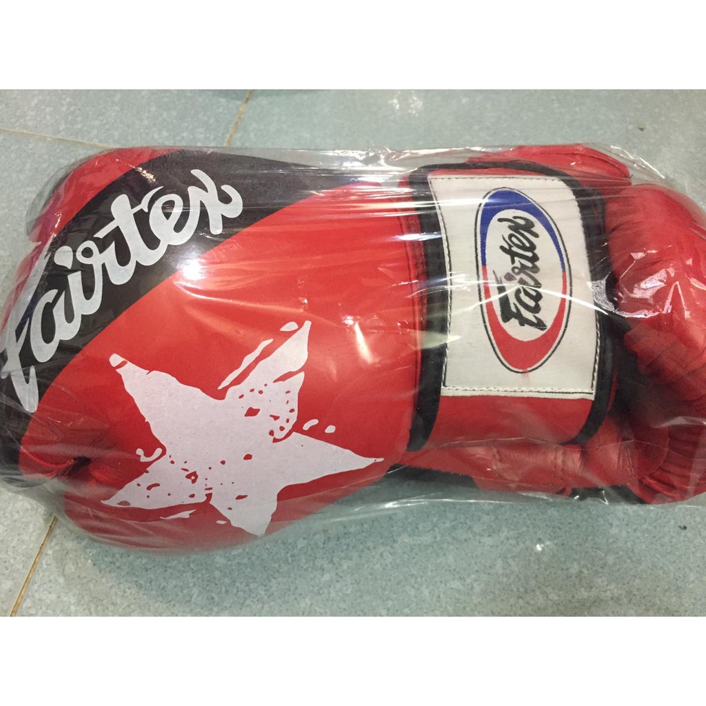 Găng tay boxing FAIRTEX Chất liệu da PU cao cấp đa dạng màu chủ đạo có 2 size giành cho nam và nữ_ Trang sport