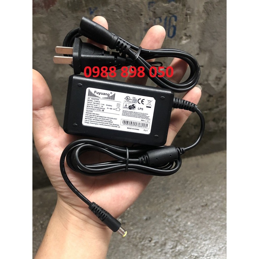 Cục Nguồn 8.4v 1a bảo hành 12 tháng loại tốt