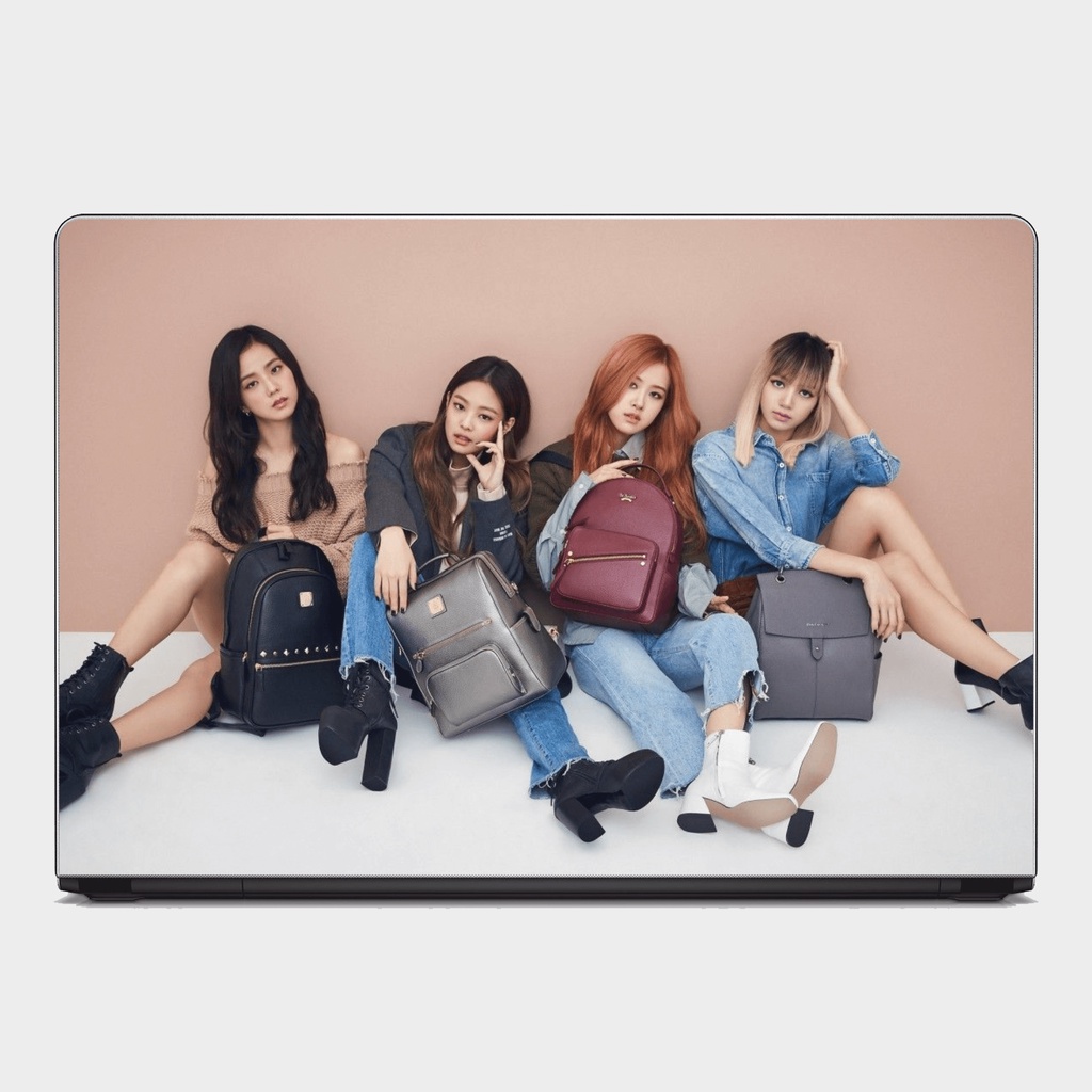 [SKIN BLACKPINK] Skin dán Laptop in hình nhóm nhạc Blackpink. Đủ các dòng máy: Asus, Acer, Dell, HP,.. In theo yêu cầu
