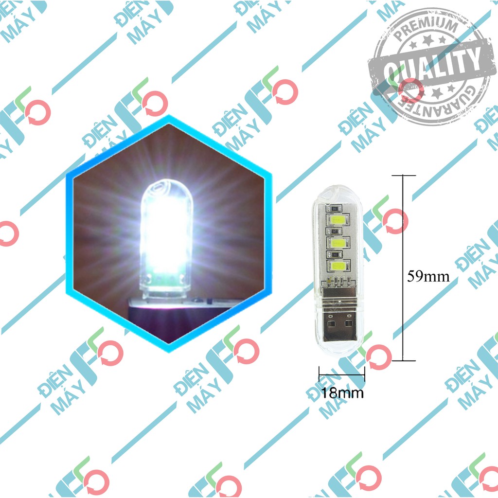 DMF5 Đèn LED cắm sạc dự phòng hiệu suất cao. tiết kiệm điện