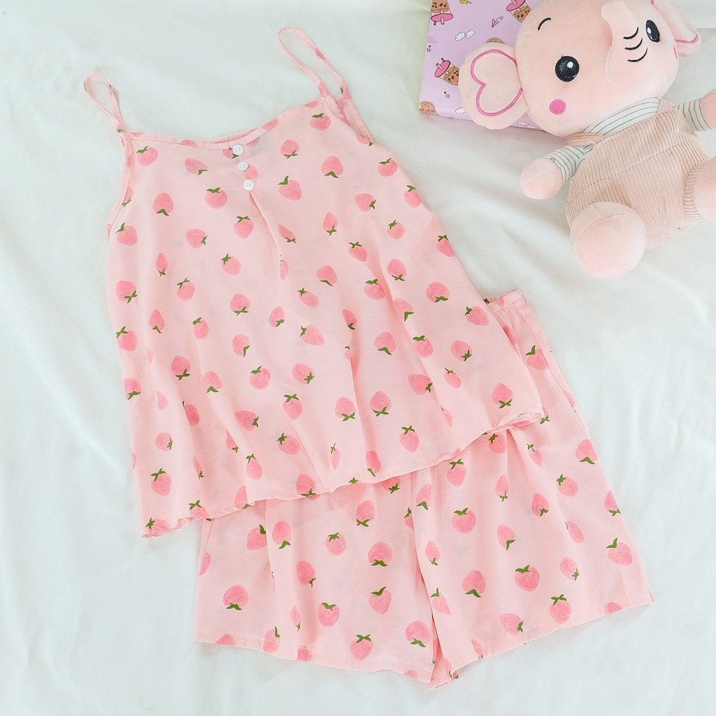 Set đồ ngủ hoạ tiết dễ thương form rộng (có kèm chun) - Made by Fiin | BigBuy360 - bigbuy360.vn