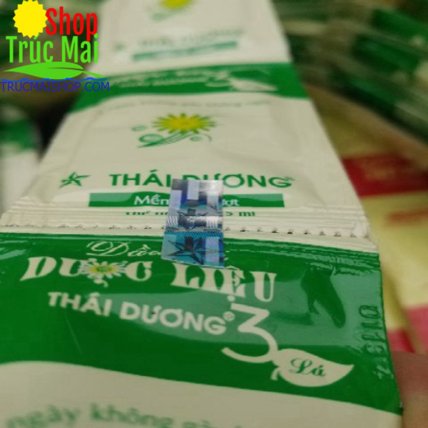 Combo 260 gói dầu gội dược liệu thái dương chính hãng