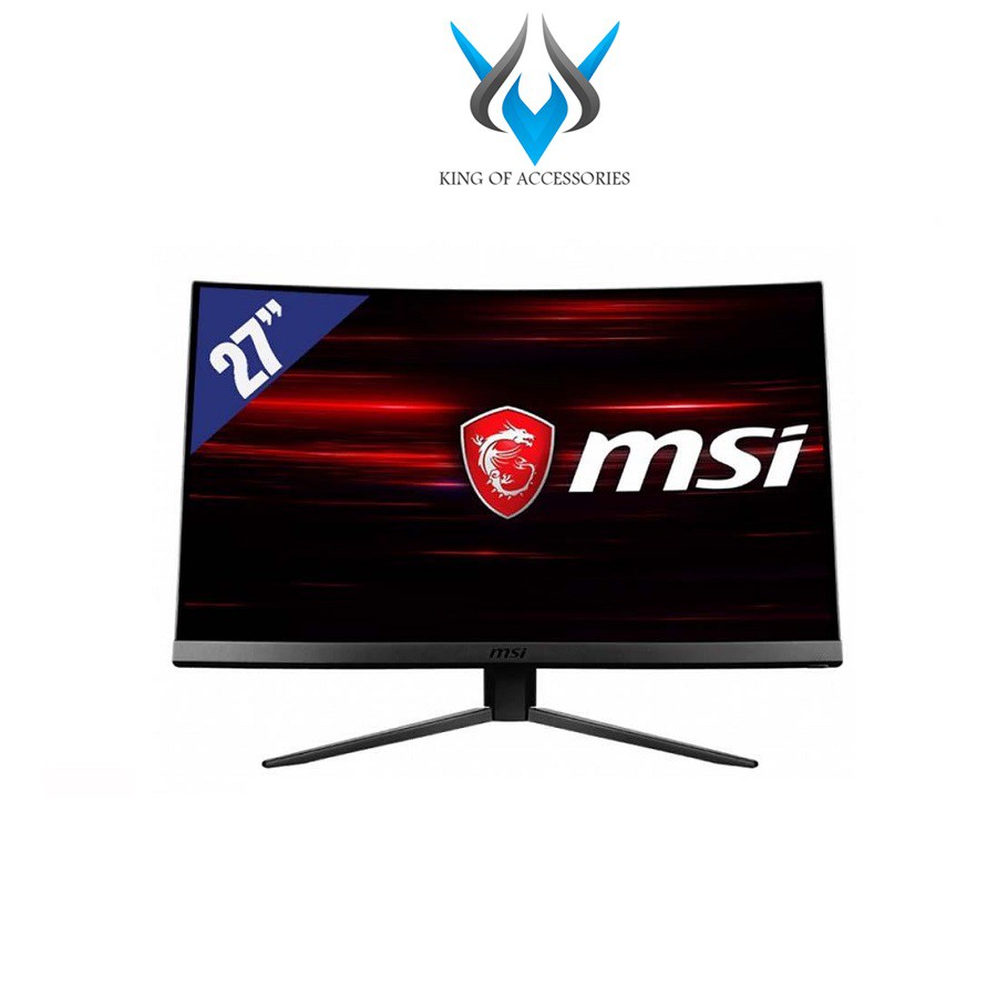 Màn hình máy tính LCD 27inch cong tràn viền MSI Optix MAG271C chuẩn FullHD 1080p 144Hz (Đen)