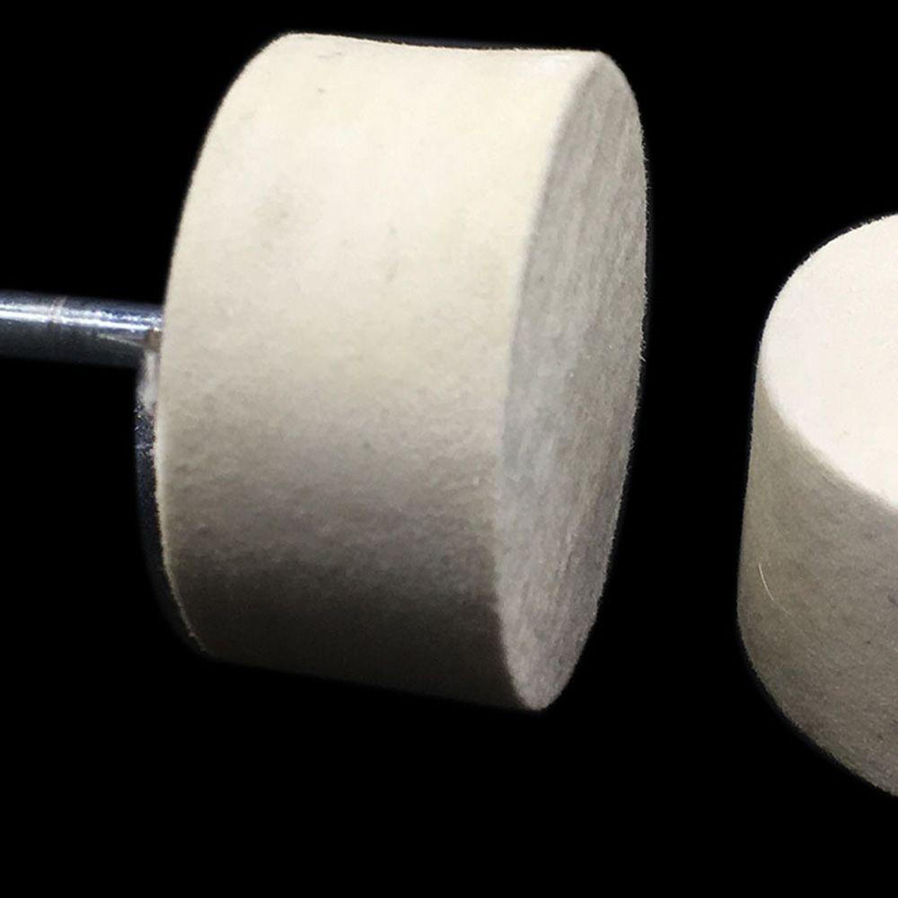 Đầu Xi Lanh Đánh Bóng 40mm / 50mm / 60mm 1 Bằng Len Nỉ Cho Máy Mài Móng