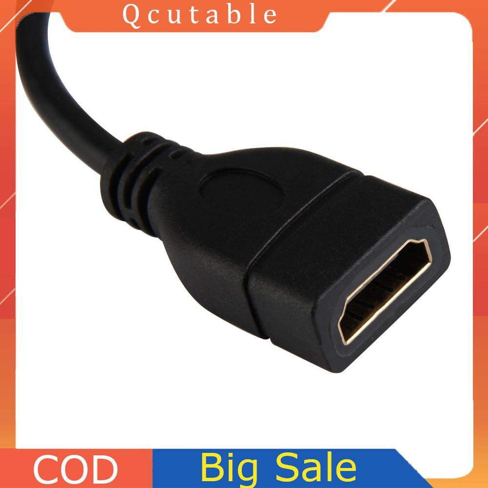 Cáp Chuyển Đổi Micro Hdmi D Sang Hdmi-Compatible Female A