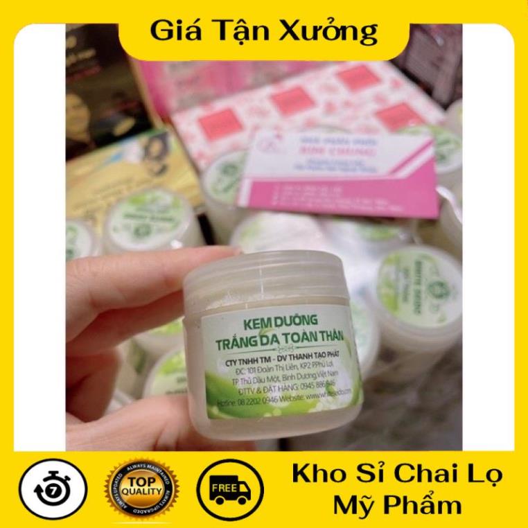 Kem Dưỡng Da ❤ TRÙM SỈ ❤ Kem kích trắng Trà xanh ❤️ Collagen 35g , nguyên liệu, công thức làm kem trộn trắng da body