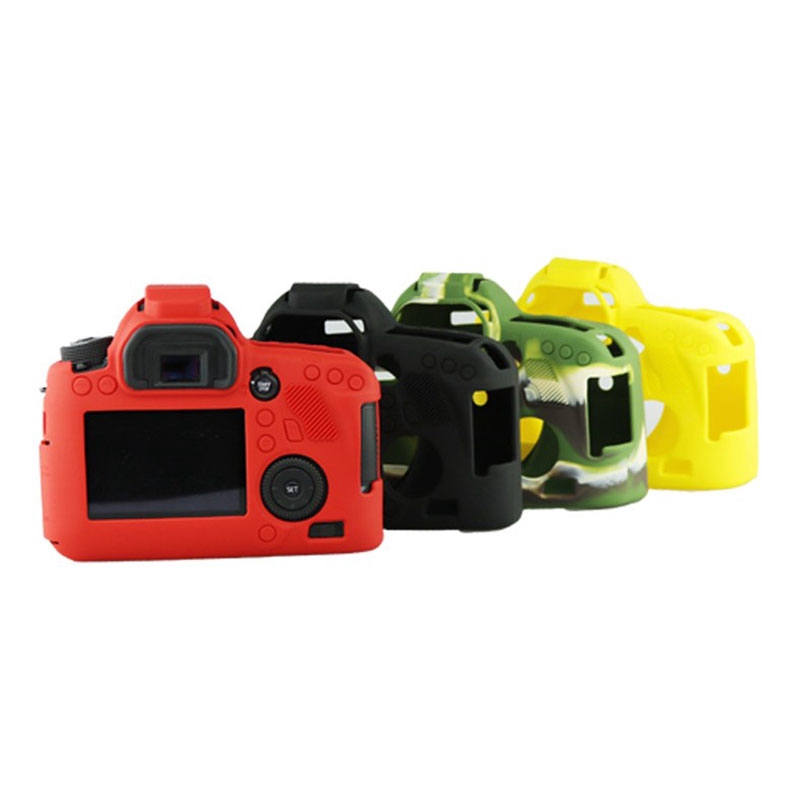 Ốp bảo vệ máy ảnh chất lượng cao ✈ ✈ Vỏ Silicone bảo vệ máy ảnh Canon 5D4 6D2 80D 6D 5D3 200D5DSR 800D77D