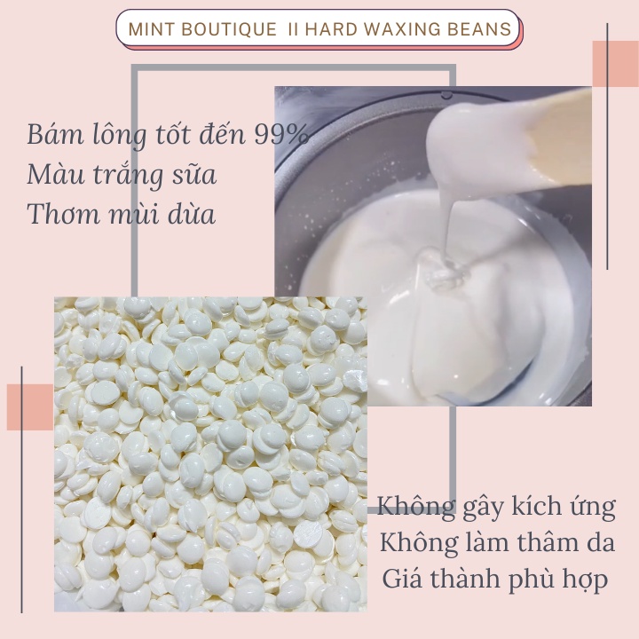 Sáp wax lông nóng cao cấp, siêu bám lông dùng cho wax bikini, nách, tay, chân