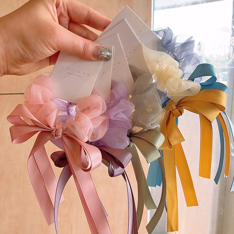 Dây Buộc Tóc Kiểu Công Chúa Xinh Xắn Đáng Yêu Cho Bé Gái