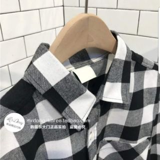 Áo sơ mi caro oversize ulzzang