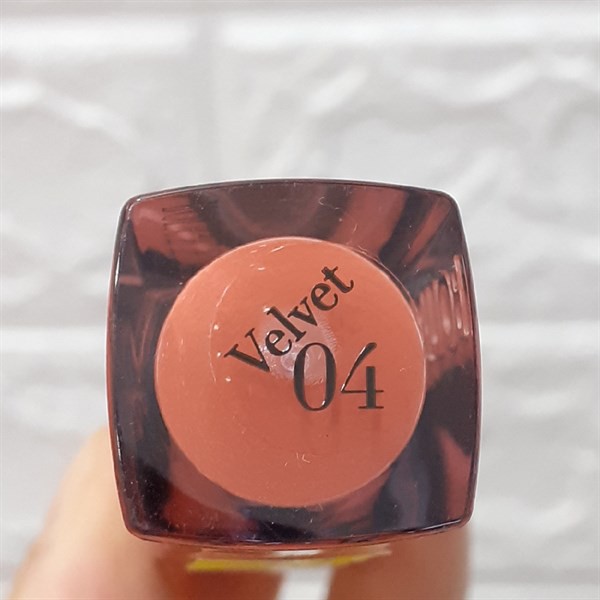 Son Lì Bourjois Rouge Edition Velvet #04 Peach Club - Hồng đào