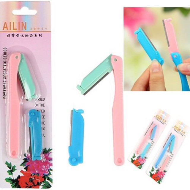 Bộ dao tỉa chân mày cao cấp Ailin.