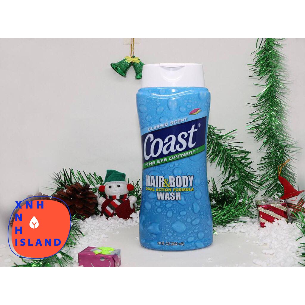 Sữa Tắm Gội Toàn Thân COAST 2in1 Mỹ - 532ml | BigBuy360 - bigbuy360.vn