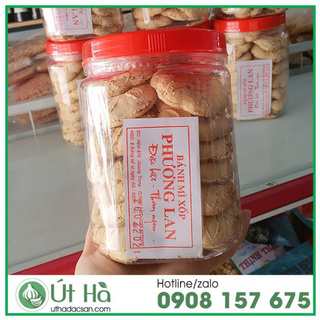 Bánh mì xốp đặc sản chính gốc quảng ngãi sản xuất thủ công truyền thống món bình dị mộc mạc - út hà đặc sản