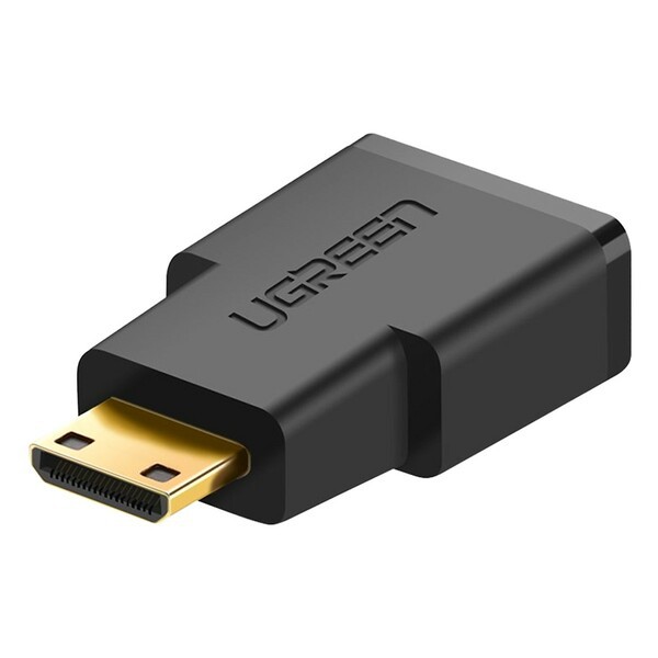 [Mã ELHACE giảm 4% đơn 300K] Đầu Chuyển Đổi Mini HDMI Sang HDMI UGREEN 20101 - Mini HDMI To HDMI Âm - Hàng Chính Hãng