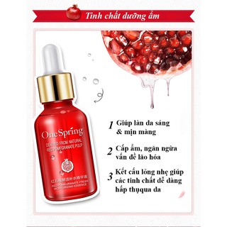 Serum giữ ẩm One Spring Từ Lựu Đỏ T307