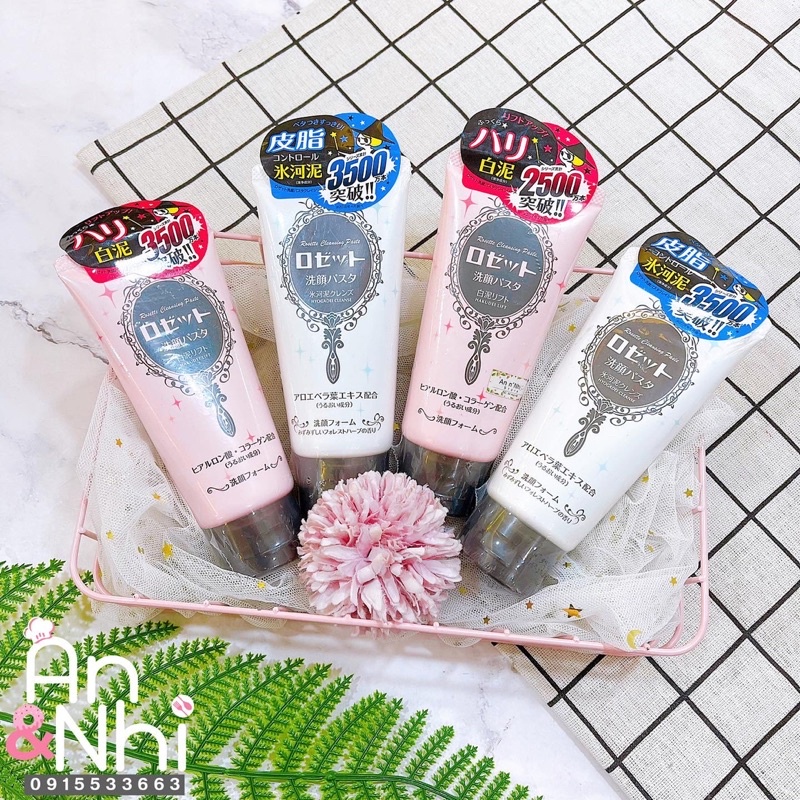 SỮA RỬA MẶT ROSETTE : TOP 5 những sản phẩm phải mua khi đến Nhật