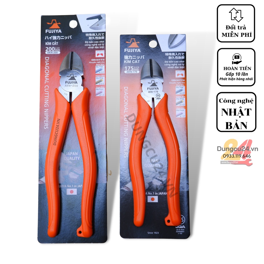 Kìm cắt Fujiya AKN-175/ AKN-200 Kìm nhật Bản
