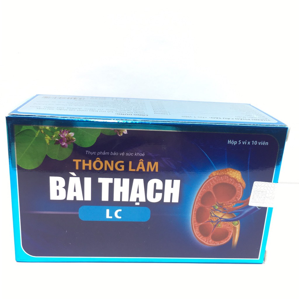 Thông lâm bài thạch linh chi hộp 5 vỉ x 10 viên