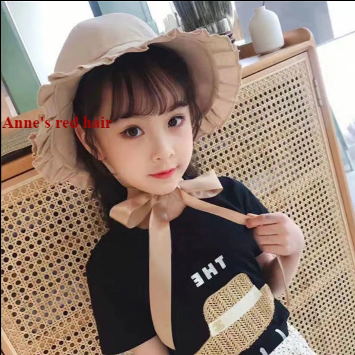 Tóc giả mái ngang xinh xắn dành cho bé gái