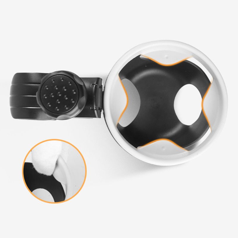 Giá Đỡ Bình Sữa Gắn Xe Đẩy Em Bé Xoay 360 Độ Tiện Dụng