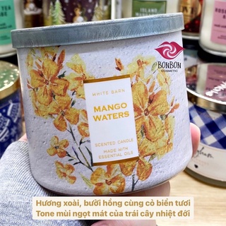 Nến Thơm BBW Bath And Body Works 3 Bấc và 1 Bấc - Bonboncosmetic