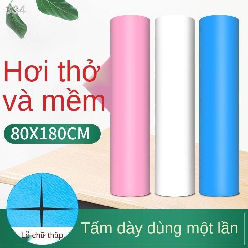 【thanh lý kho】Beauty Salon Ga trải giường dùng một lần Mát xa cuộn Nệm không dệt Tấm có lỗ chữ thập dày chống thấm dầu